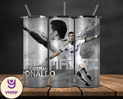 Ronaldo Tumbler Wrap ,Cristiano Ronaldo Tumbler Design, Ronaldo 20oz Skinny Tumbler Wrap, Design by Yeppp Store  42