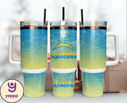 Los Angeles Chargers Tumbler 40oz Png, 40oz Tumler Png 18 by yeppp Store