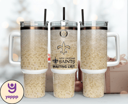 New Orleans Saints Tumbler 40oz Png, 40oz Tumler Png 23 by yeppp Store