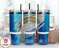 Los Angeles Chargers Tumbler 40oz Png, 40oz Tumler Png 47 by yeppp Store