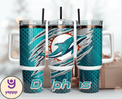 Miami Dolphins Tumbler 40oz Png, 40oz Tumler Png 50 by yeppp Store