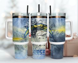 Los Angeles Chargers Tumbler 40oz Png, 40oz Tumler Png 50 by Yeppp Shop