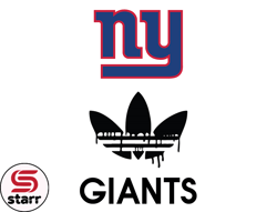 New York Giants PNG, Adidas NFL PNG, Football Team PNG,  NFL Teams PNG ,  NFL Logo Design 45