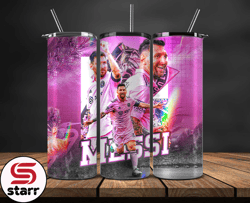 Lionel  Messi Tumbler Wrap ,Messi Skinny Tumbler Wrap PNG, Design by starr Store 21