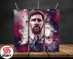 Lionel  Messi Tumbler Wrap ,Messi Skinny Tumbler Wrap PNG, Design by starr Store 41