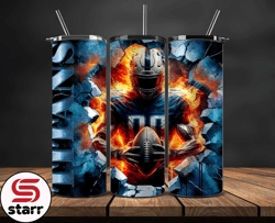 Tennessee Titans Cracked HoleTumbler Wraps, , NFL Logo,, NFL Sports, NFL Design Png by starr Store  31