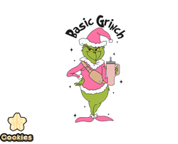 Grinch Christmas SVG, christmas svg, grinch svg, grinchy green svg, funny grinch svg, cute grinch svg, santa hat svg 119