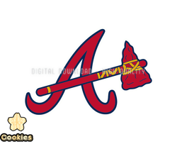 Atlanta Braves, Baseball Svg, Baseball Sports Svg, MLB Team Svg, MLB, MLB Design 64