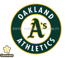 Oakland Athletics, Baseball Svg, Baseball Sports Svg, MLB Team Svg, MLB, MLB Design 141