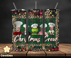 Christmas 20oz Tumbler Wrap PNG, Christmas 3D Inflated Puffy Tumbler Wrap Png, Grinchmas 20oz Png 353