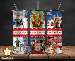 Christmas 20oz Tumbler Wrap PNG, Christmas 3D Inflated Puffy Tumbler Wrap Png, Grinchmas 20oz Png 354