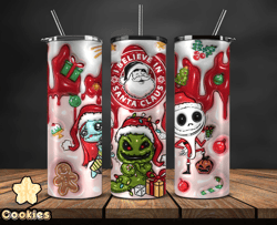Grinchmas Christmas 3D Inflated Puffy Tumbler Wrap Png, Christmas 3D Tumbler Wrap, Grinchmas Tumbler PNG 92