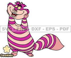 Cheshire Cat Svg, Cheshire Png, Cartoon Customs SVG, EPS, PNG, DXF 107