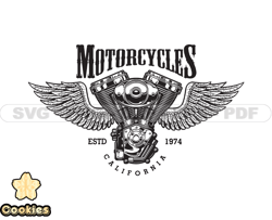 Motorcycle svg logo, Motorbike SVG PNG, Harley Logo, Skull SVG Files, Motorcycle Tshirt Design, Digital Download 82