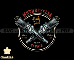 Motorcycle svg logo, Motorbike SVG PNG, Harley Logo, Skull SVG Files, Motorcycle Tshirt Design, Digital Download 163