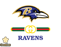 Baltimore Ravens PNG, Gucci NFL PNG, Football Team PNG,  NFL Teams PNG ,  NFL Logo Design 132