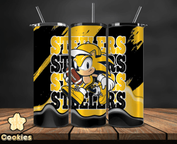 Pittsburgh Steelers Tumbler Wraps, Sonic Tumbler Wraps, ,Nfl Png,Nfl Teams, Nfl Sports, NFL Design Png, by Cookies Desig