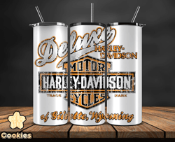 Harley Tumbler Wrap,Harley Davidson PNG, Harley Davidson Logo, Design by Cookies 104