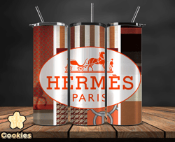 Hermes  Tumbler Wrap, Hermes Tumbler Png, Hermes Logo, Luxury Tumbler Wraps, Logo Fashion  Design by Cookies 47