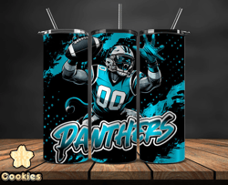 Carolina Panthers Tumbler Wrap, Nfl Teams,Nfl Logo football, Logo Tumbler PNG Design by Cookies 05