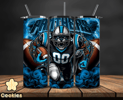 Carolina Panthers Tumbler Wrap, Football Wraps, Logo Football PNG, Logo NFL PNG, All Football Team PNG by Cookies - 05