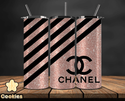 Chanel  Tumbler Wrap, Chanel Tumbler Png, Chanel Logo, Luxury Tumbler Wraps, Logo Fashion  Design 32