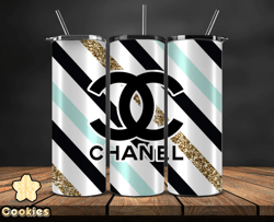 Chanel  Tumbler Wrap, Chanel Tumbler Png, Chanel Logo, Luxury Tumbler Wraps, Logo Fashion  Design 96