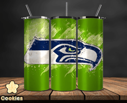 Seattle SeahawksNFL Tumbler Wrap, Nfl Teams, NFL Logo Tumbler Png, NFL Design Png Design by Enloe  05