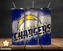 Los Angeles ChargersNFL Tumbler Wrap, Nfl Teams, NFL Logo Tumbler Png, NFL Design Png Design by Enloe  14