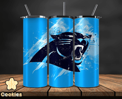 Carolina PanthersNFL Tumbler Wrap, Nfl Teams, NFL Logo Tumbler Png, NFL Design Png Design by Enloe  29