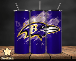 Baltimore RavensNFL Tumbler Wrap, Nfl Teams, NFL Logo Tumbler Png, NFL Design Png Design by Enloe  30