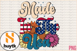 Retro PNG Made in the USA Design 151