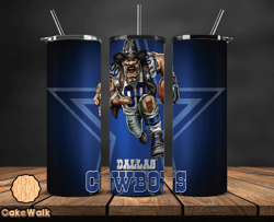 Dallas Cowboys Tumbler Wrap ,Football Wraps ,Mascot Nfl Tumbler  13