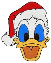 Christmas Duck Embroidery Template - Instant Download Zip File, DST, EXP, HUS, PES, JEF, SEW, VP3, XXX