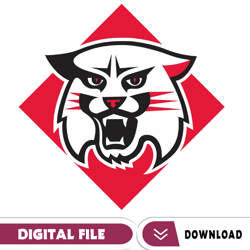 Davidson Wildcats Svg, Football Team Svg, Basketball, Collage, Game Day, Football, Instant Download