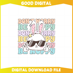 Funny Bunny Easter Day Hip Hop Best SVG Cutting Digital Files287