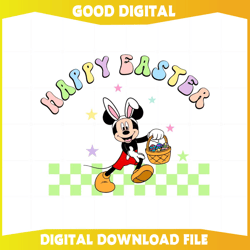 Happy Easter Mickey Easter Egg SVG Graphic Designs Files405