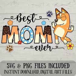 Chilli Mum SVG - Mum SVG - Bluey SVG - Chilli svg - Digital Download - Fun Crafting - svg and png files included 3