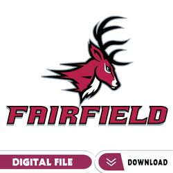 Fairfield Stags Svg, Football Team Svg, Basketball, Collage, Game Day, Football, Instant Download-XiemStockshop