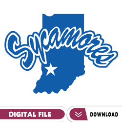 Indiana State Sycamores Svg, Football Team Svg, Basketball, Collage, Game Day, Football, Instant Download