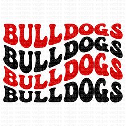 Bulldogs SVG, Bulldogs Wavy SVG, Bulldogs Wavy PNG, NFL svg, Super Bowl svg, NFL team svg, Foodball Svg, Sport svg