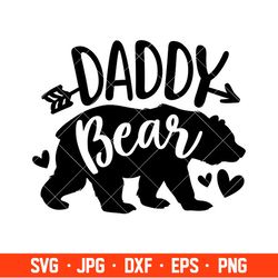 Daddy Bear Family Svg, Mom Life Svg, Mother s day Svg, Family Svg