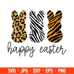 Leopard Tiger Skin Happy Easter Svg, Happy Easter Svg, Easter egg Svg, Spring Svg
