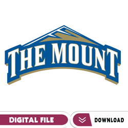 Mount St Svg, Football Team Svg, Basketball, Collage, Game Day, Football, Instant Download