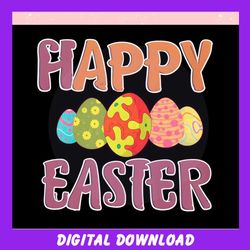 Retro Happy Easter Eggs Jesus Resurrection ,Trending, Mothers day svg, Fathers day svg, Bluey svg, mom svg, dady svg.jpg