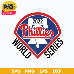 Phillies World Series 2022 SVG, Phillies SVG, MLB SVG, Sport Svg