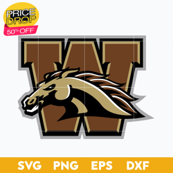 Western Michigan Broncos Svg, Logo Ncaa Sport Svg, Ncaa Svg, Png, Dxf, Eps Download File, Sport Svg
