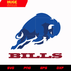 Buffalo Bills Logo 2 svg, nfl svg, eps, dxf, png, digital file