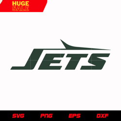 New York Jets Text Logo svg, nfl svg, eps, dxf, png, digital file