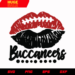 Tampa Bay Buccaneers Lip svg, nfl svg, eps, dxf, png, digital file